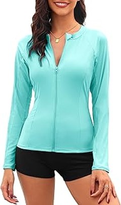 Descubre los Diferentes Tipos de Rashguards para Mujer