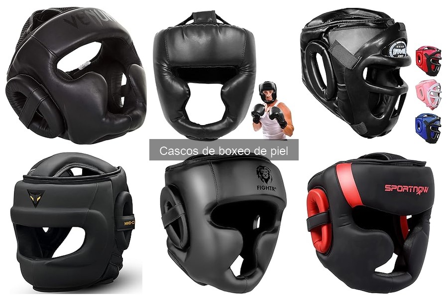 Alternativas a cascos de boxeo de piel: Mejores opciones
