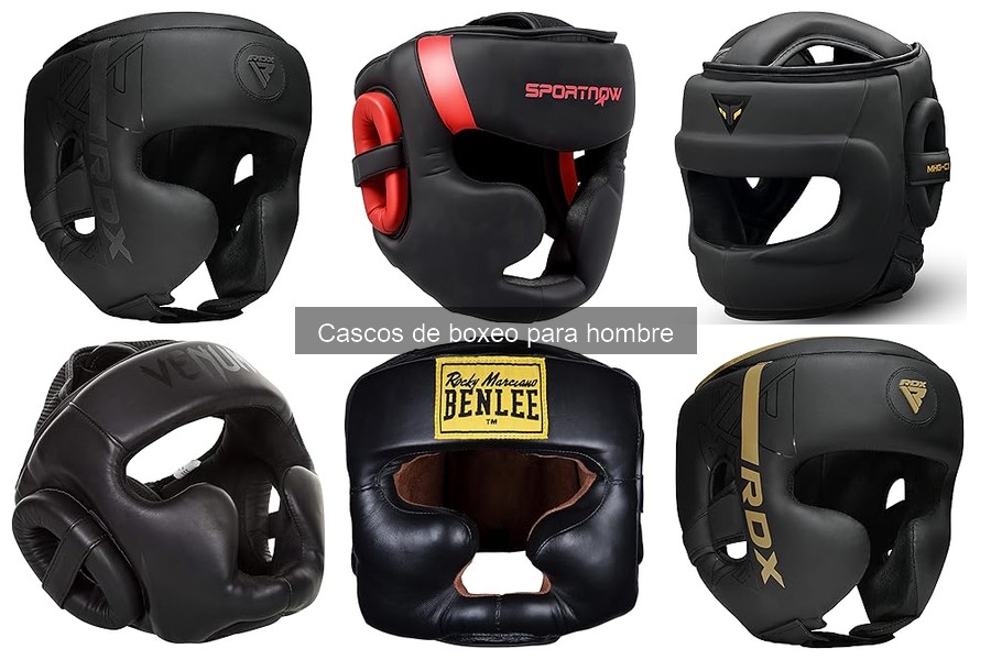 Alternativas a cascos de boxeo para hombre: opciones efectivas