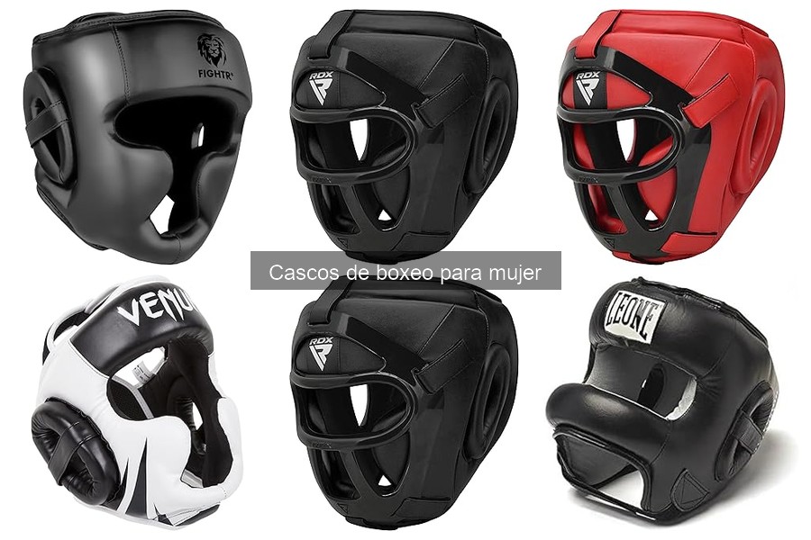 Alternativas a cascos de boxeo para mujer: opciones seguras