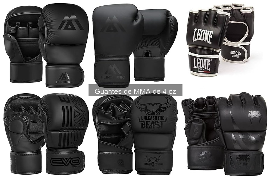 Alternativas a Guantes de MMA de 4 oz para Entrenamiento