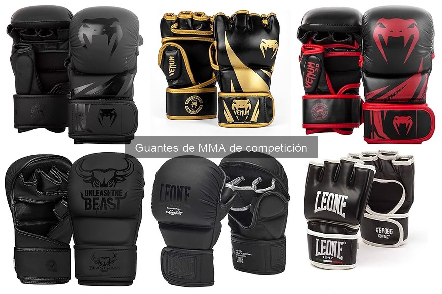 Alternativas a Guantes de MMA de Competición para Entrenamiento