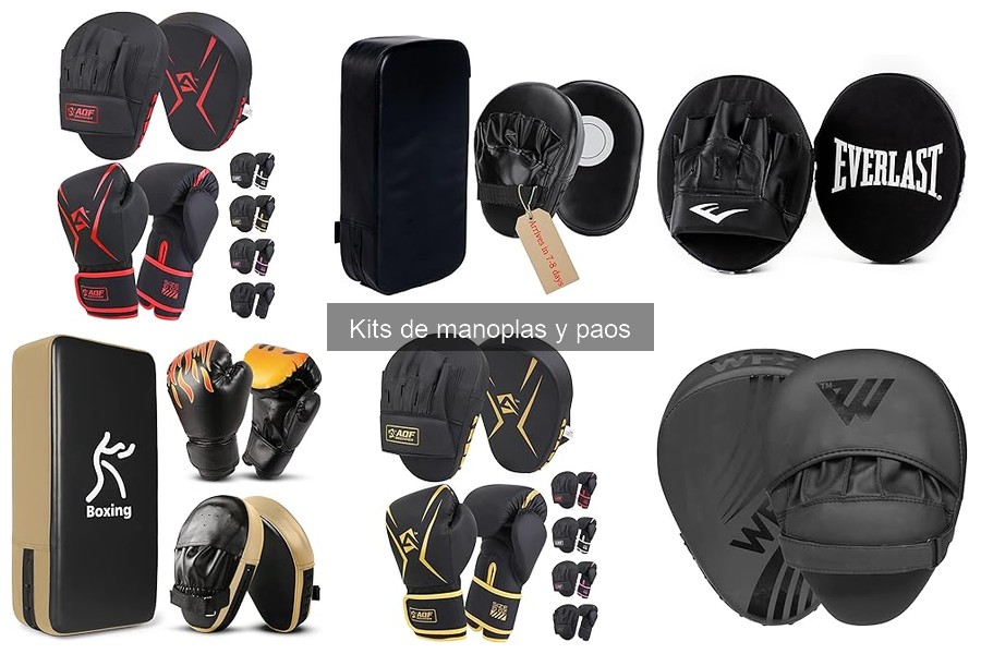 Alternativas a Kits de Manoplas y Paos para Entrenamiento
