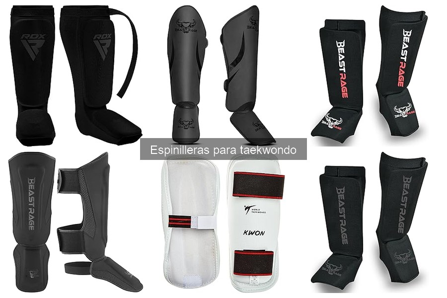 Alternativas a las espinilleras en taekwondo: protecciones efectivas