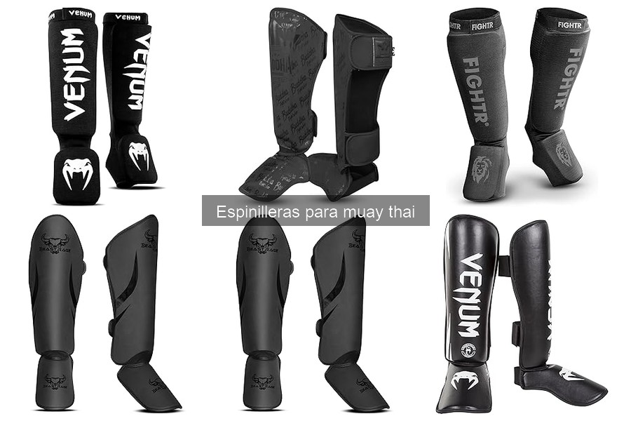 Alternativas a las espinilleras tradicionales en Muay Thai