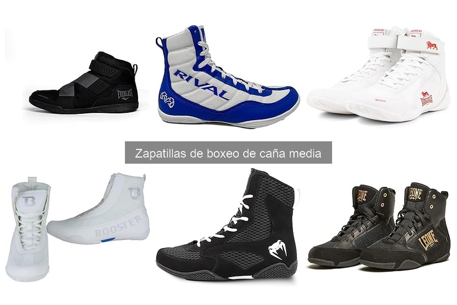 Alternativas a las zapatillas de boxeo de caña media