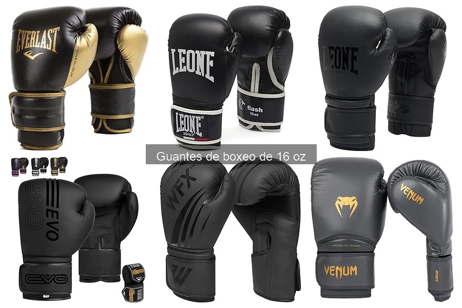 Alternativas a los guantes de boxeo de 16 oz: Mejores opciones