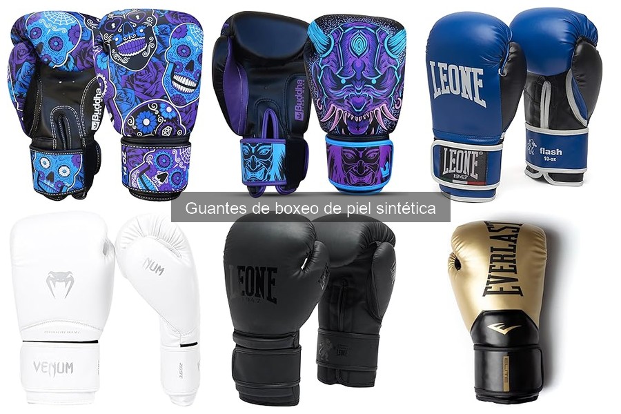 Alternativas a los guantes de boxeo de piel sintética