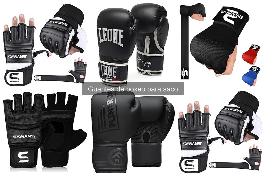 Alternativas a los guantes de boxeo para saco
