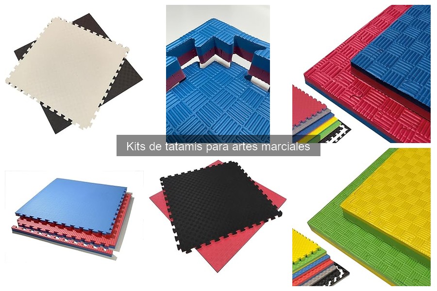 Alternativas a los kits de tatamis para artes marciales