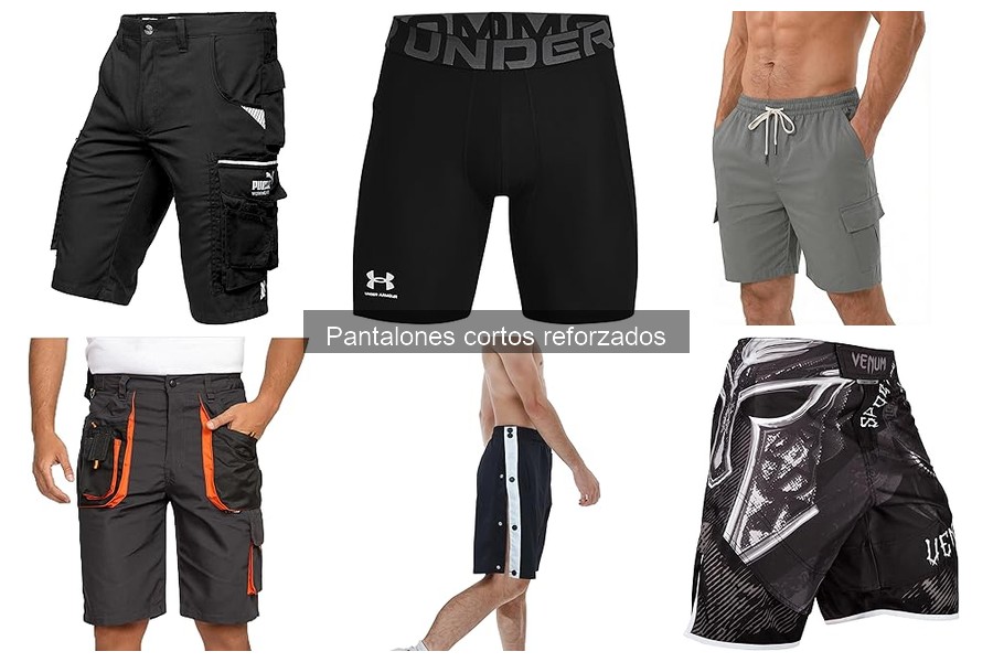 Alternativas a los pantalones cortos reforzados para boxeo
