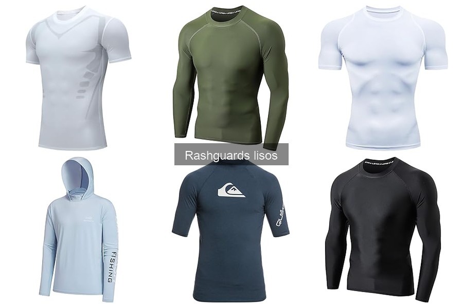 Alternativas a los Rashguards Lisos para Entrenamiento