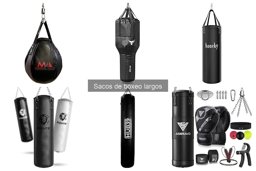 Alternativas a los Sacos de Boxeo Largos: Mejores Equipos