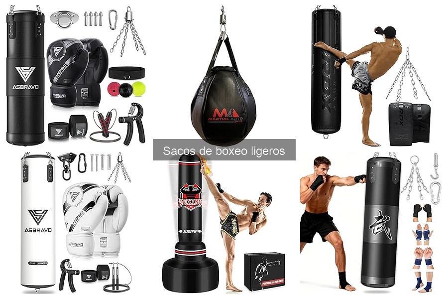 Alternativas a los Sacos de Boxeo Ligeros para Entrenamiento