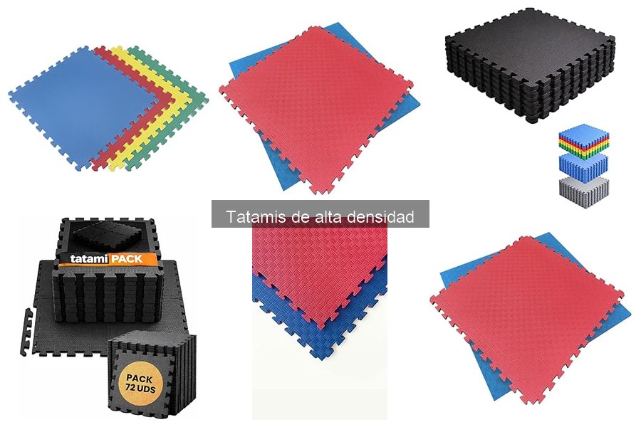 Alternativas a los Tatamis de Alta Densidad para Entrenamiento