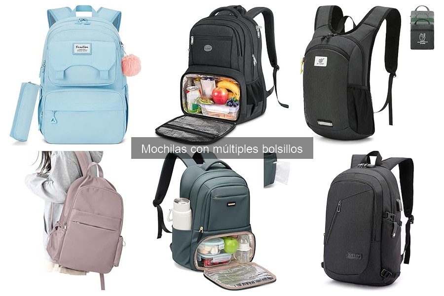 Alternativas a mochilas con múltiples bolsillos para entrenar