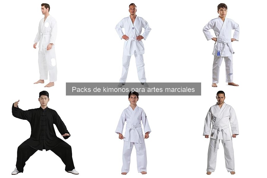 Alternativas a Packs de Kimonos para Artes Marciales