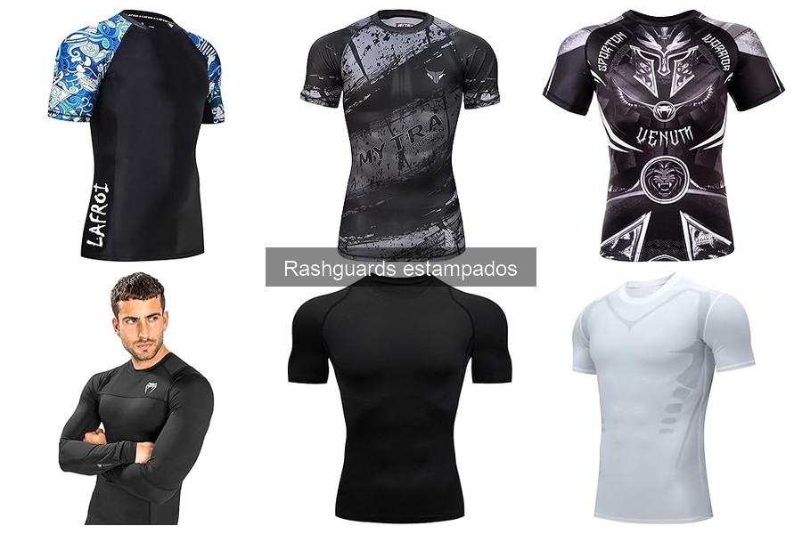 Alternativas a Rashguards Estampados para Boxeo