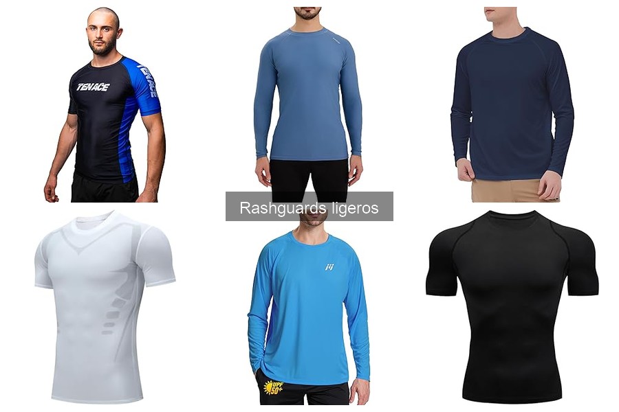 Alternativas a Rashguards Ligeros para Entrenamiento