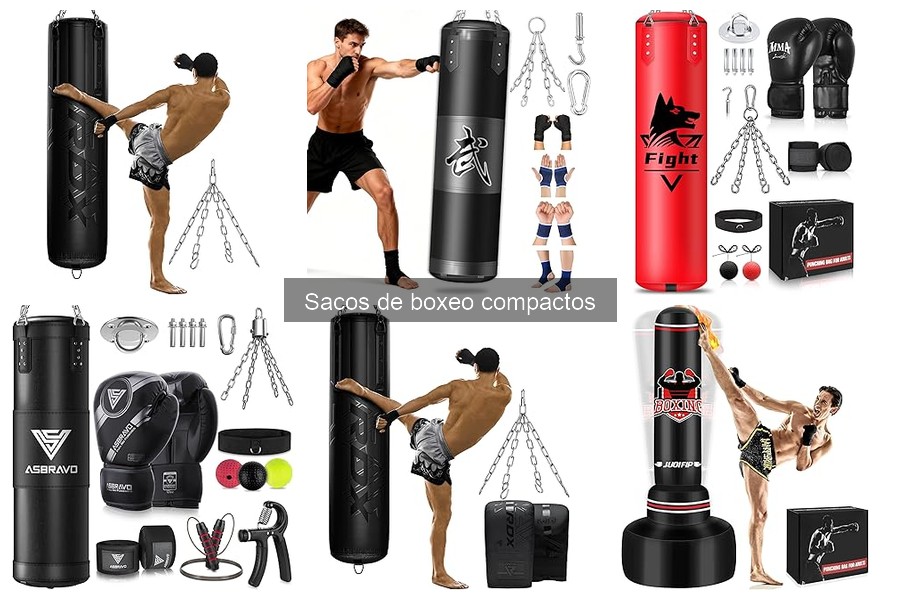 Alternativas a Sacos de Boxeo Compactos para Entrenamiento
