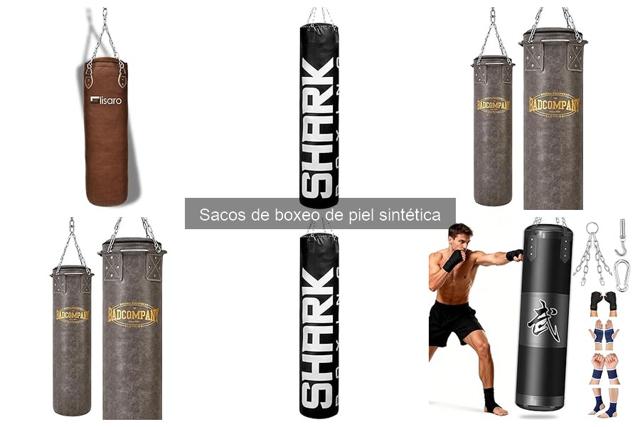 Alternativas a sacos de boxeo de piel sintética