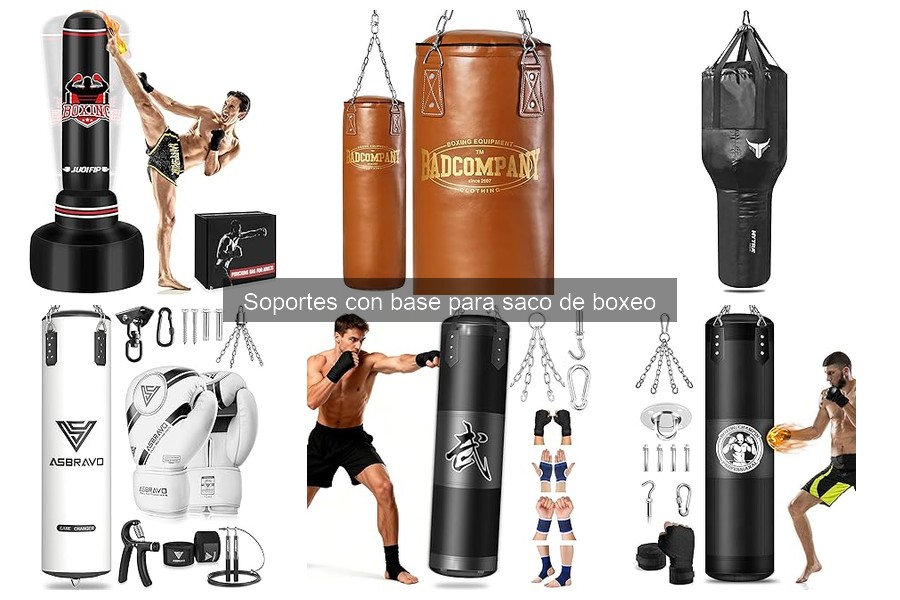 Alternativas a Soportes con Base para Saco de Boxeo