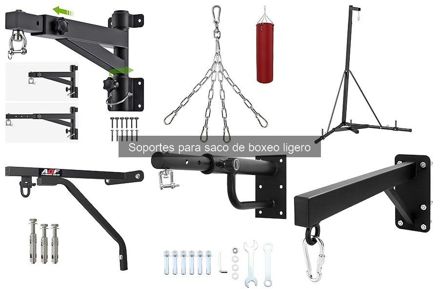 Alternativas a Soportes para Saco de Boxeo Ligero