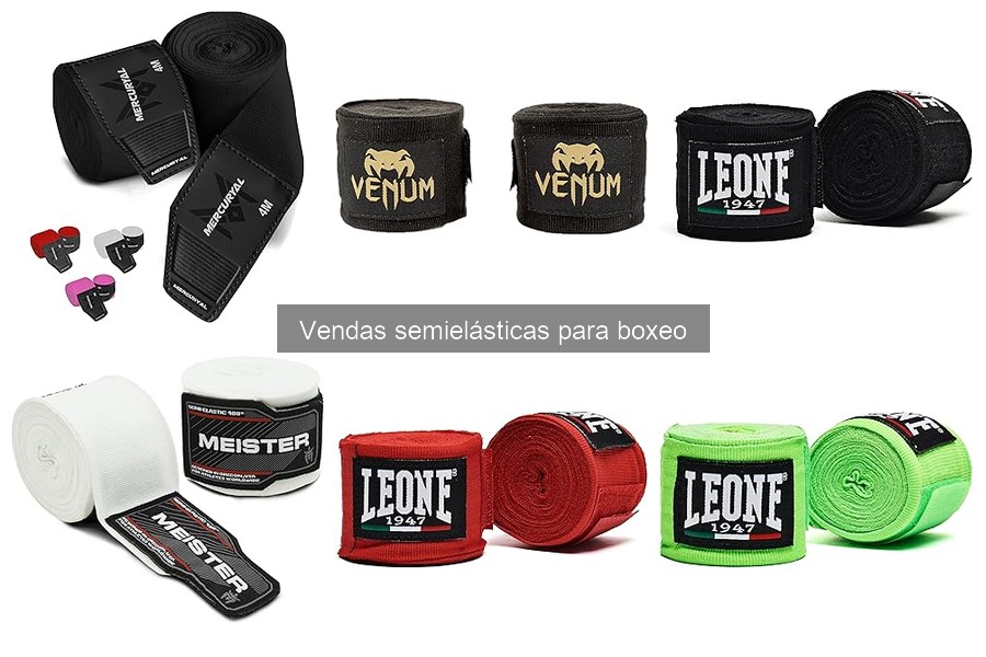 Alternativas a Vendas Semielásticas para Boxeo