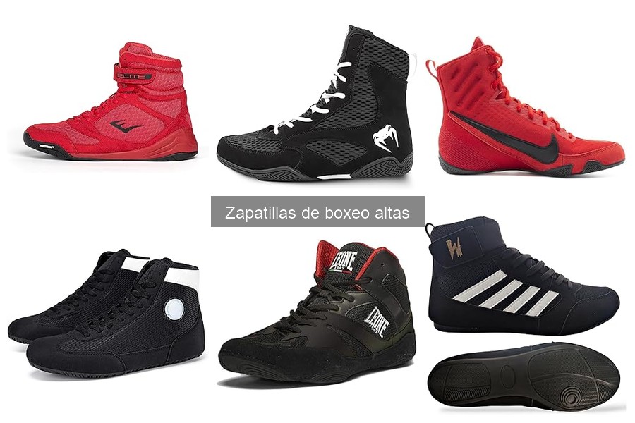 Alternativas a Zapatillas de Boxeo Altas para Boxeadores