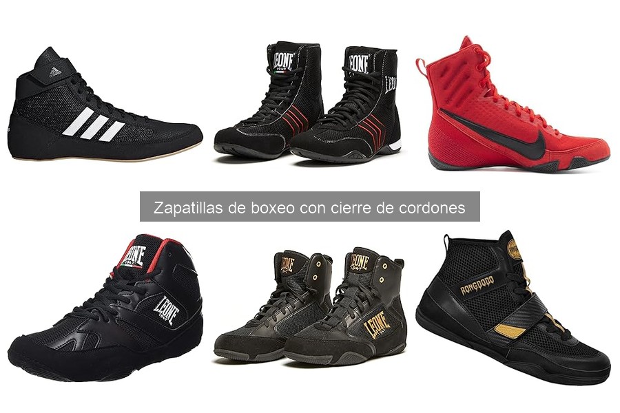Alternativas a zapatillas de boxeo con cordones