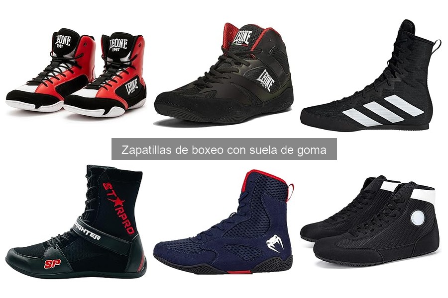 Alternativas a Zapatillas de Boxeo con Suela de Goma