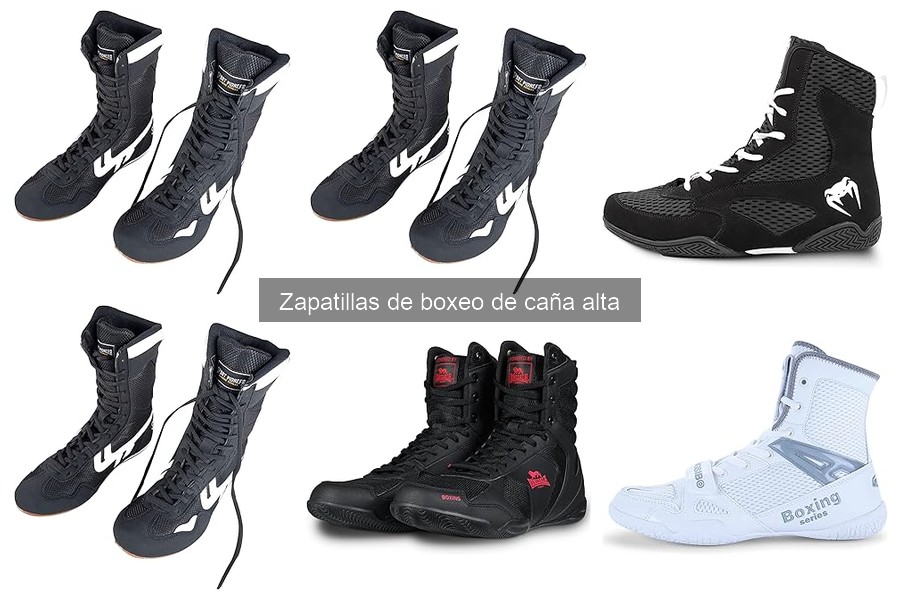Alternativas a Zapatillas de Boxeo de Caña Alta