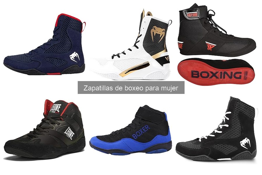 Alternativas a zapatillas de boxeo para mujer: opciones efectivas