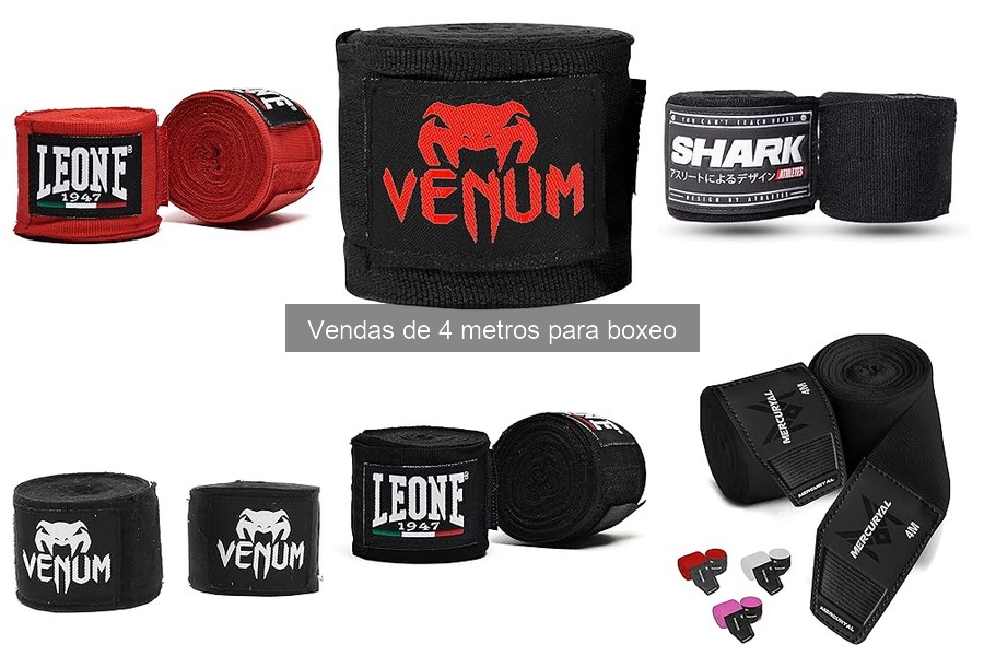 Beneficios de las Vendas de 4 Metros para Boxeo