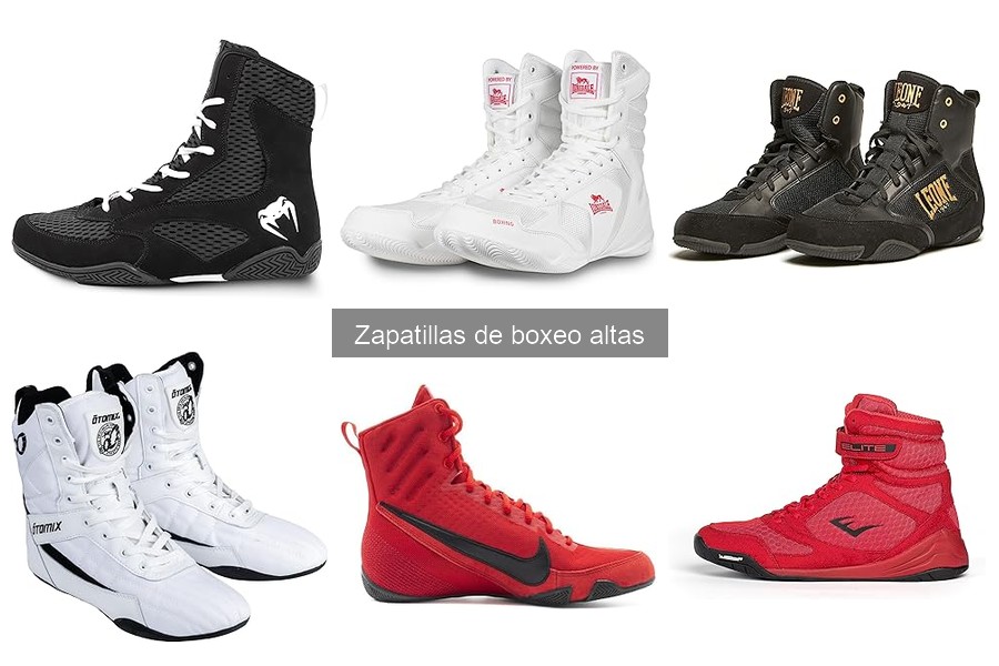 Beneficios de las Zapatillas de Boxeo Altas para Entrenamiento