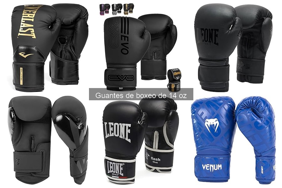Beneficios de los guantes de boxeo de 14 oz para entrenar