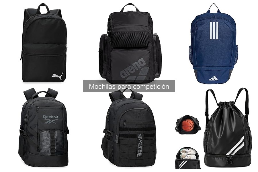 Características clave de mochilas para competición en artes marciales