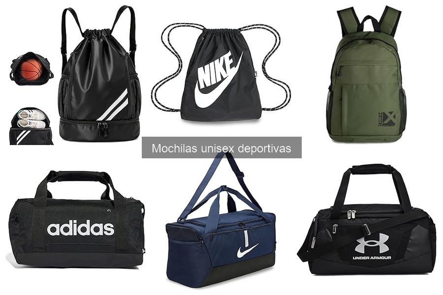 Características Clave de Mochilas Unisex Deportivas