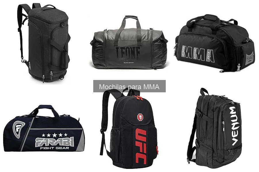 Características clave de una mochila para MMA