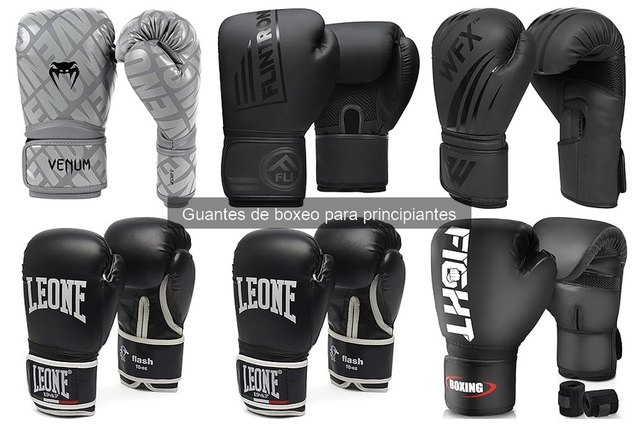 Características esenciales de guantes de boxeo para principiantes