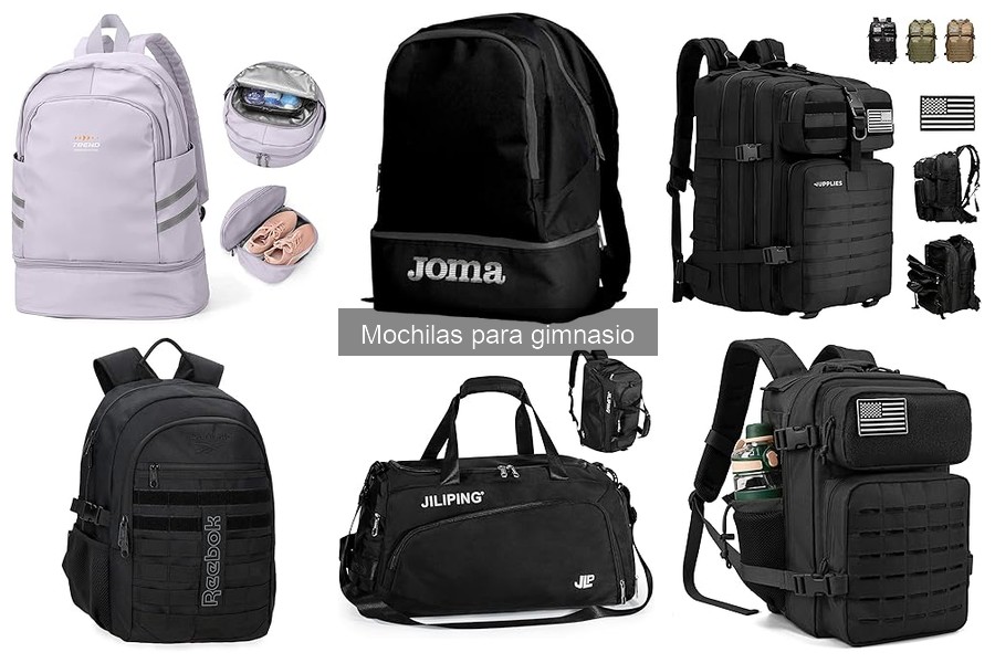 Características esenciales de mochilas para gimnasio