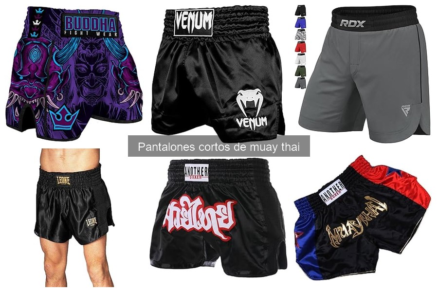 Características y beneficios de los pantalones cortos de muay thai