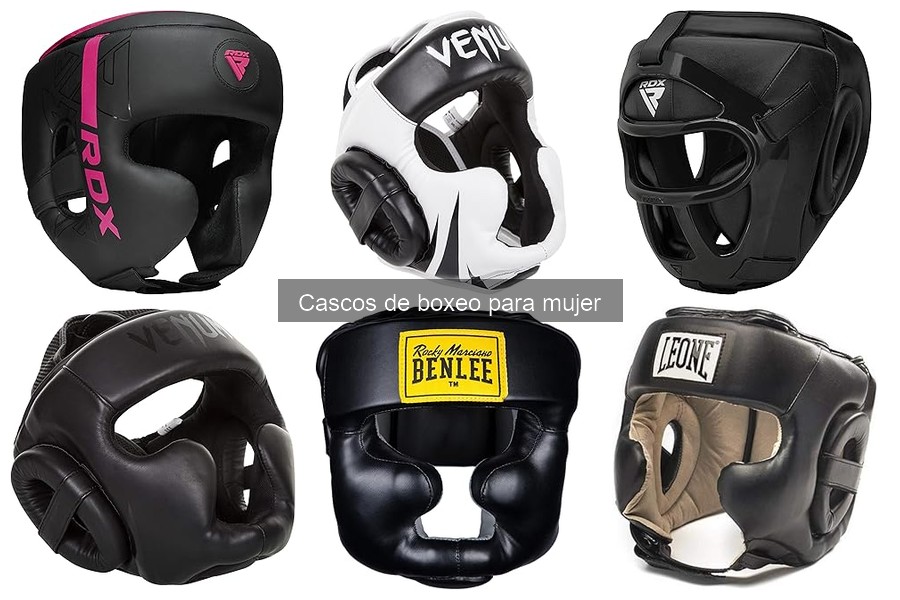 Cascos de boxeo para mujer: opciones según tipo de entrenamiento