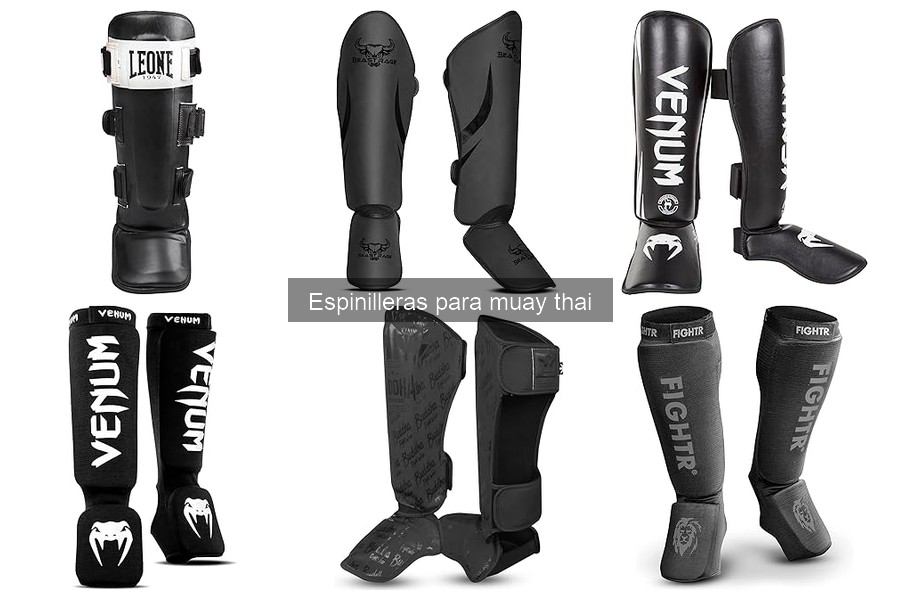 Cómo colocar espinilleras para muay thai correctamente