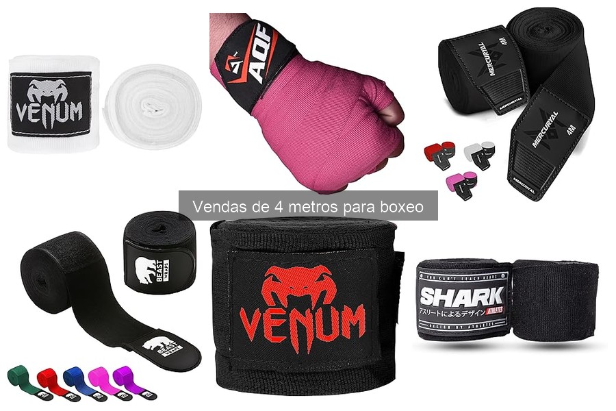 Cómo colocar vendas de 4 metros en boxeo correctamente