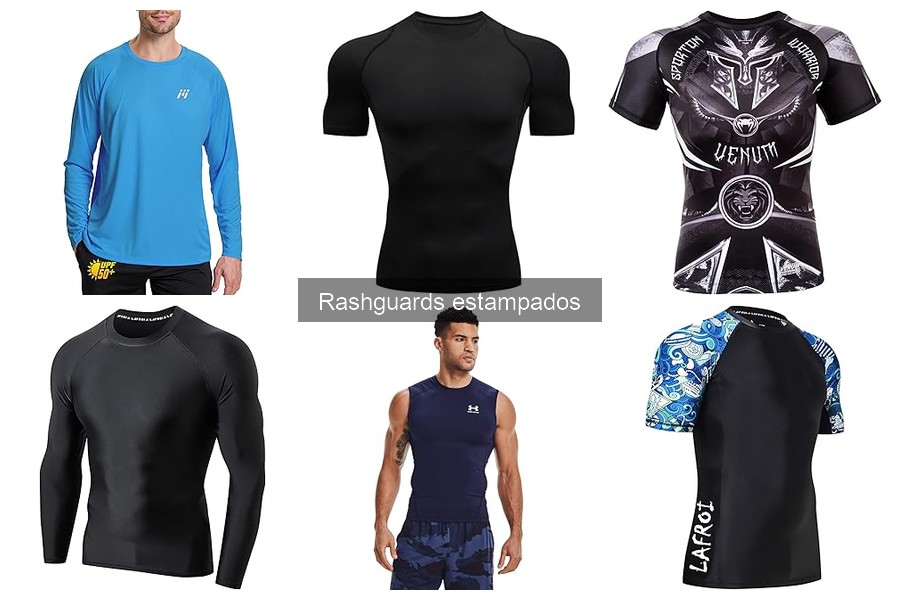 Cómo combinar un rashguard estampado con otras prendas