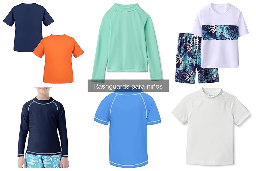 Cómo cuidar rashguards para niños y prolongar su vida útil