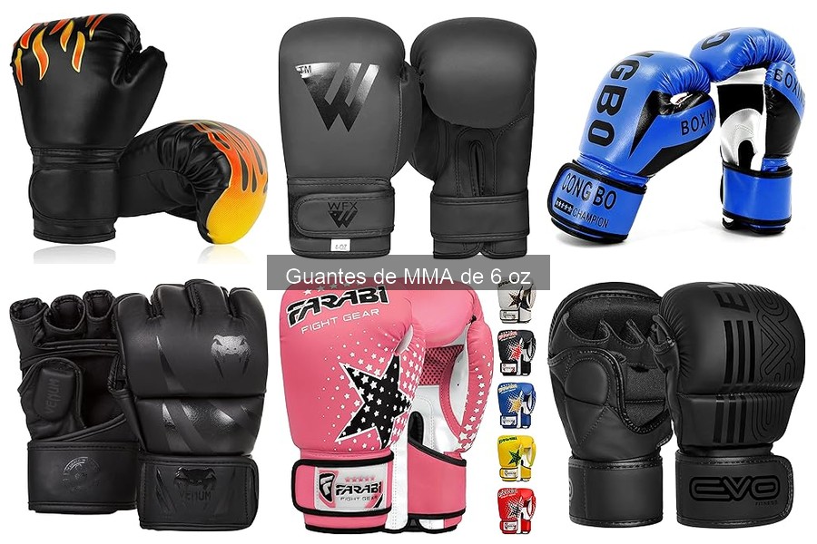 Cómo cuidar y mantener guantes de MMA de 6 oz