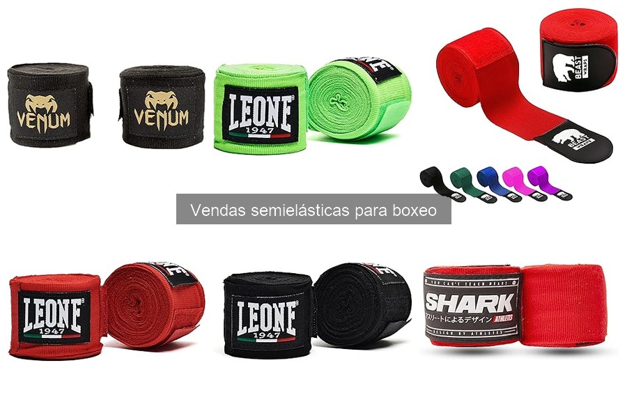 Cómo cuidar y mantener vendas semielásticas para boxeo