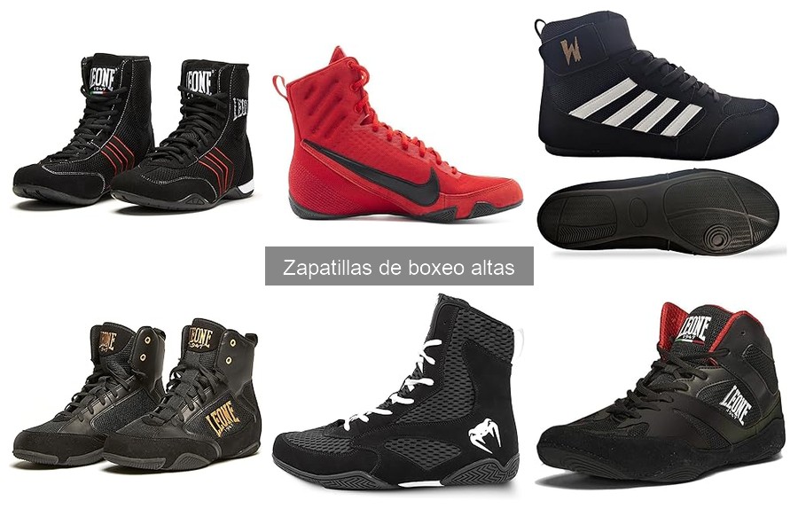 Cómo deben ajustarse las zapatillas de boxeo altas